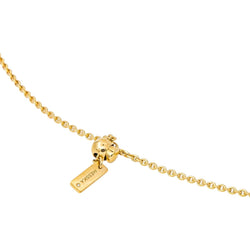 Collier Pendentif MESSIKA "Lucky Move" en or jaune, lapis-lazuli et diamants - Castafiore