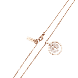 Collier Pendentif MESSIKA "Lucky Move" en or rose et diamants - Castafiore