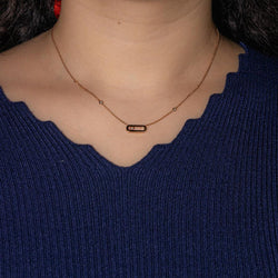 Collier Pendentif MESSIKA "Move Uno" en or rose et diamants - Castafiore