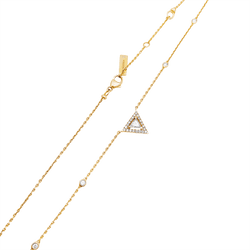 Collier Pendentif MESSIKA "Théa" en or rose et diamants - Castafiore