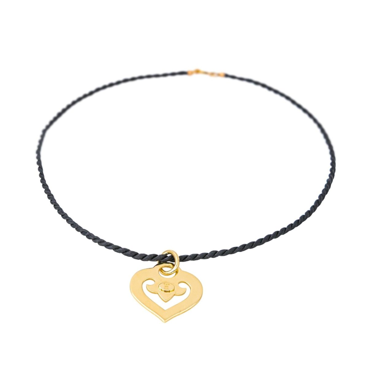 Collier Pendentif O.J PERRIN "Coeur Légende" en or jaune - Castafiore