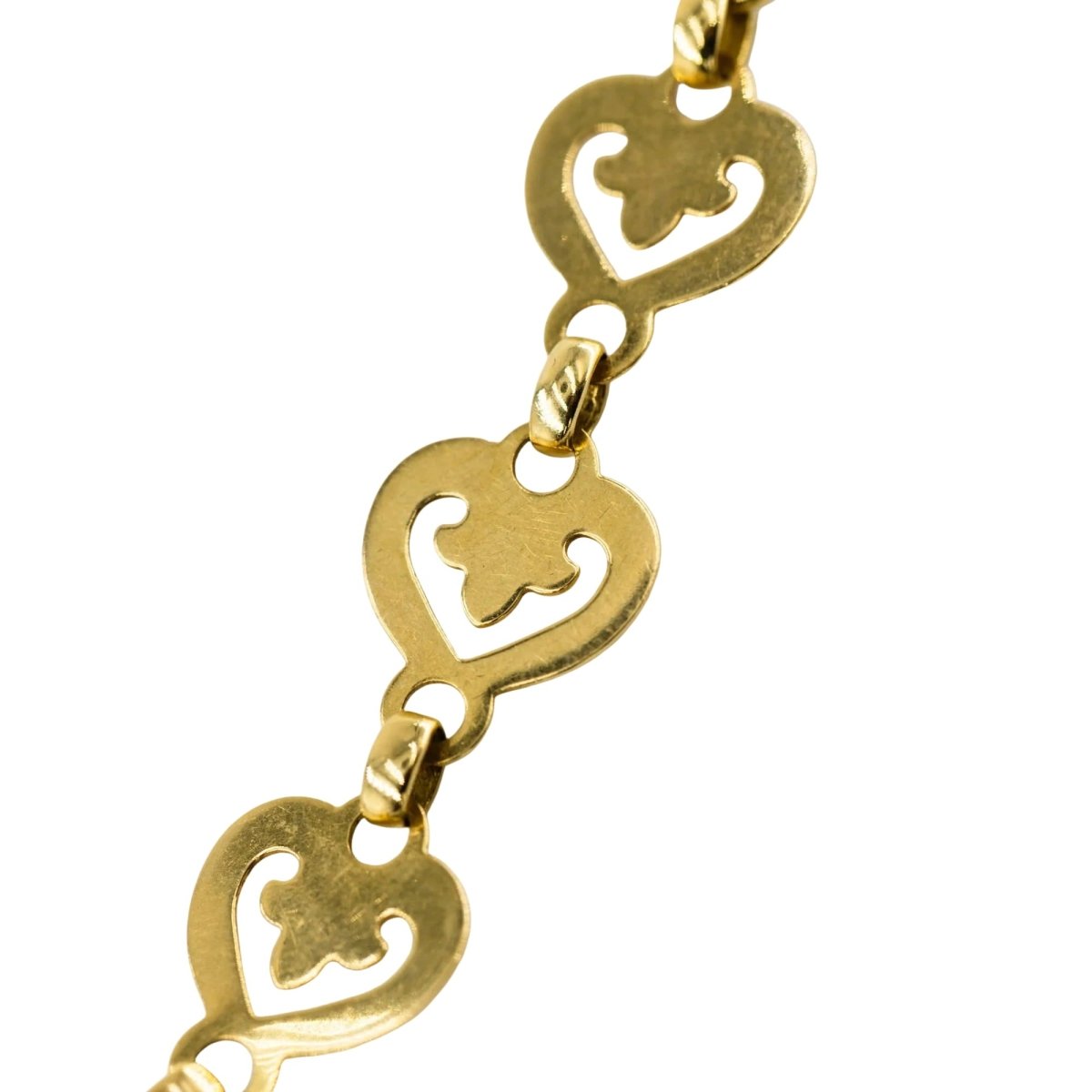 Collier Pendentif O.J. PERRIN "Coeur Légendes" en or jaune - Castafiore