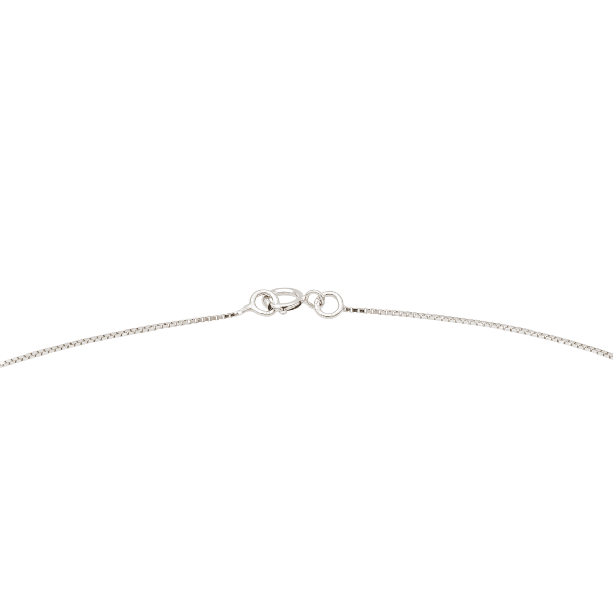 Collier Pendentif Or blanc Aigue Marine - Castafiore
