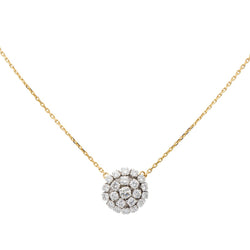 Collier Pendentif Or jaune Diamant - Castafiore
