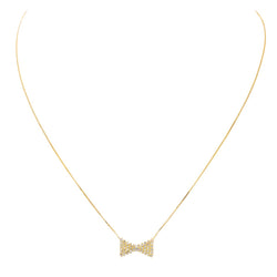 Collier Pendentif Or jaune Diamant - Castafiore