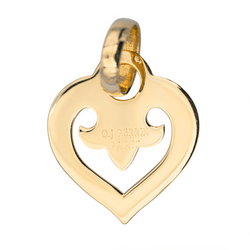 Collier Pendentif PERRIN en or jaune - Castafiore
