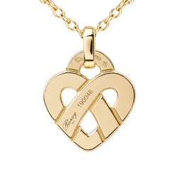 Collier Pendentif POIRAY "Entrelacé" PM en or jaune - Castafiore