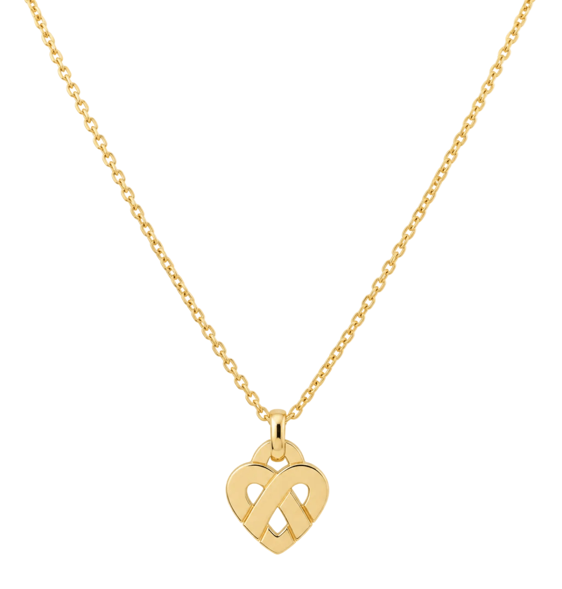 Collier Pendentif POIRAY "Entrelacé" PM en or jaune - Castafiore