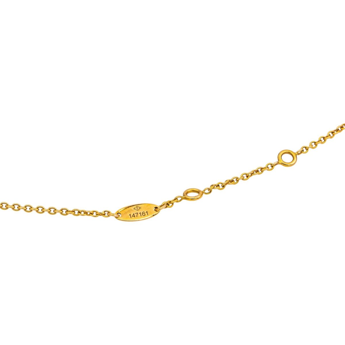 Collier Pendentif "Rose des vents" en or rose, céramique et diamants - Castafiore