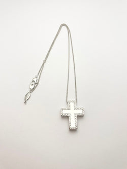Collier Pendentif SALVINI en or blanc et diamants - Castafiore