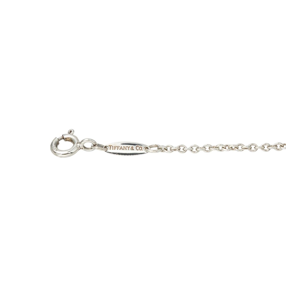 Collier Pendentif TIFFANY & CO. en argent et diamant - Castafiore