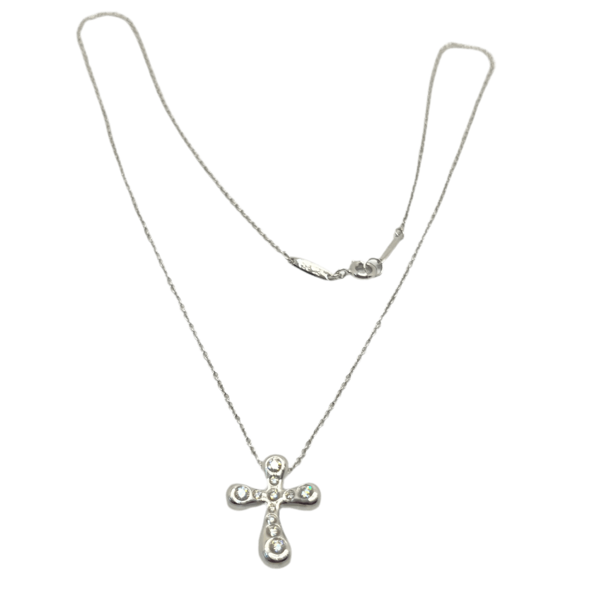 Collier Pendentif TIFFANY & CO. en platineet diamants - Castafiore