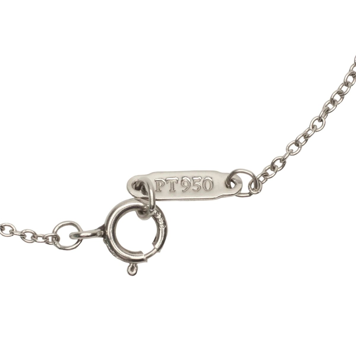 Collier Pendentif TIFFANY & CO. "Open Circle" en platine et diamants - Castafiore