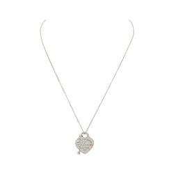 Collier Pendentif TIFFANY & CO "Return to Tiffany" en argent et diamant - Castafiore