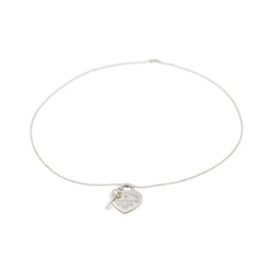 Collier Pendentif TIFFANY & CO "Return to Tiffany" en argent et diamant - Castafiore