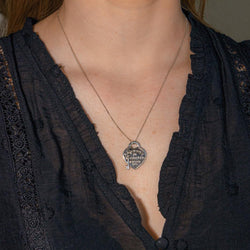 Collier Pendentif TIFFANY & CO "Return to Tiffany" en argent et diamant - Castafiore