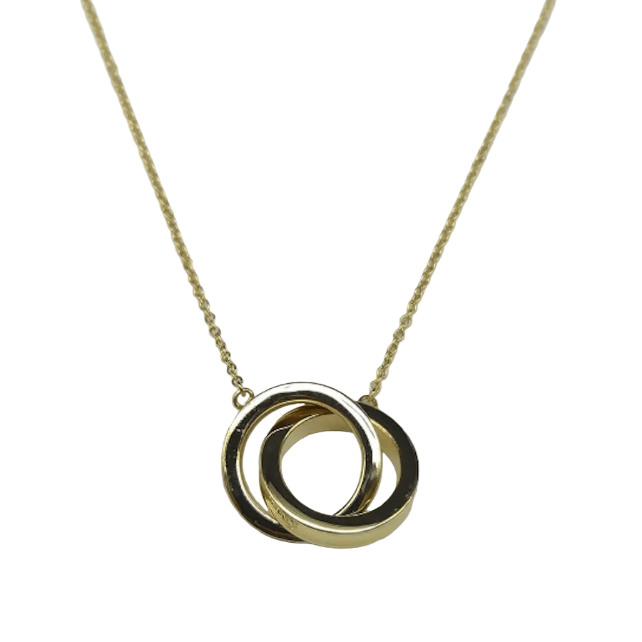 Collier Pendentif TIFFANY & CO. "Tiffany 1837" en or jaune - Castafiore