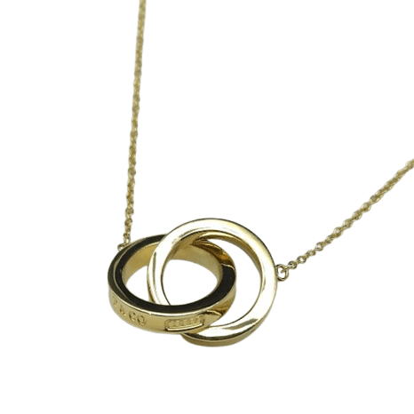 Collier Pendentif TIFFANY & CO. "Tiffany 1837" en or jaune - Castafiore