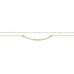 Collier Pendentif TIFFANY & CO. "Tiffany T Smile" en or jaune - Castafiore