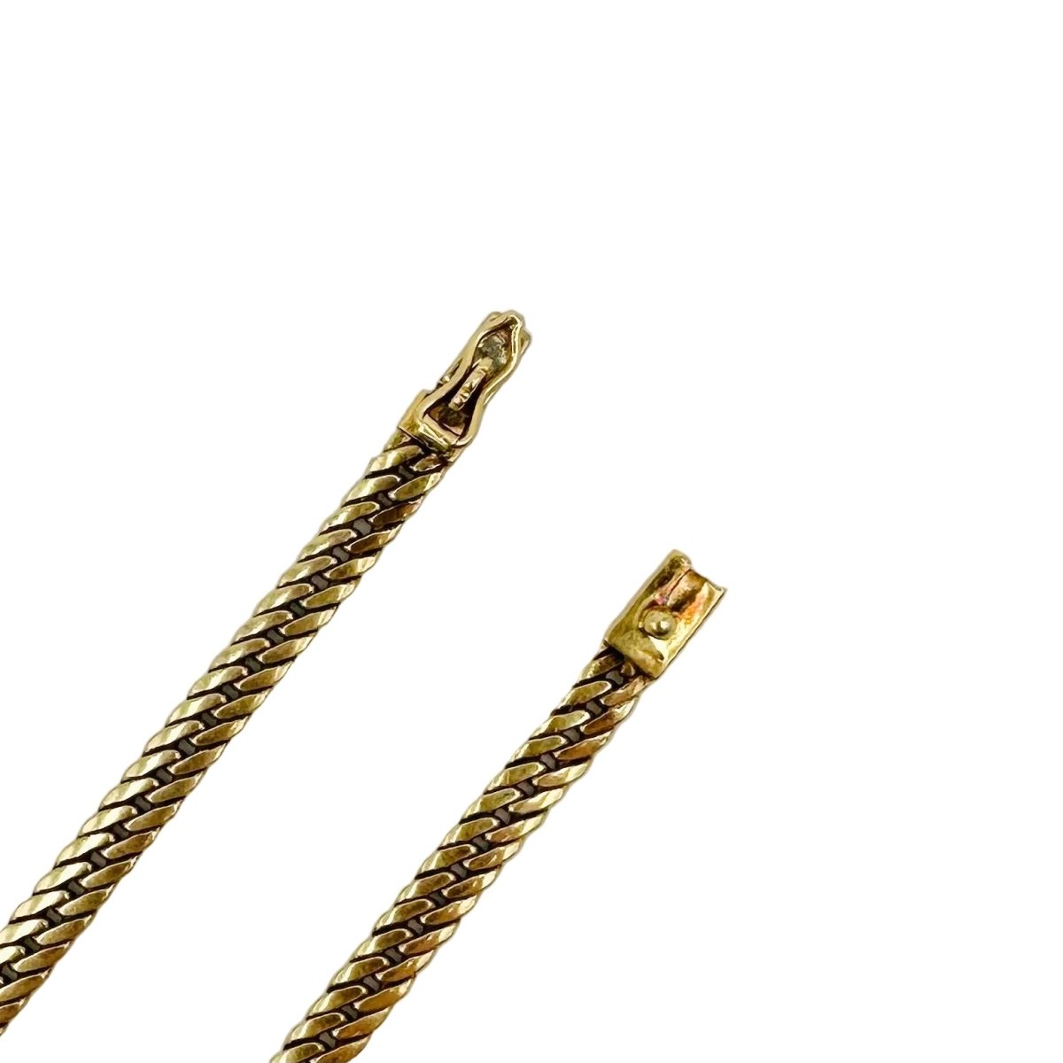 Collier Pendentif VAN CLEEF & ARPELS en or jaune, saphir et diamants - Castafiore