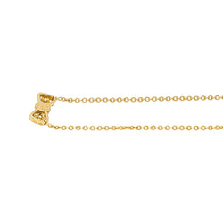 Collier Pendentif VAN CLEEF & ARPELS "Noeud" en or jaune, corail et diamants - Castafiore