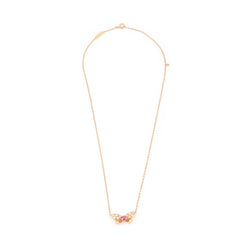 Collier Pendentif VAN CLEEF & ARPELS Papillon en or jaune, rubis et diamants - Castafiore