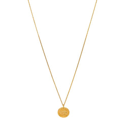 Collier Pendentif VAN CLEEF & ARPELS "Zodiaque Arietis" en or jaune - Castafiore