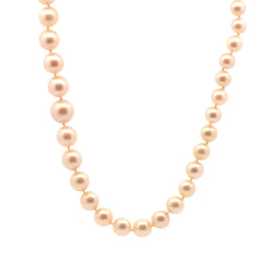 Collier perles de culture et fermoir en or 18k - Castafiore