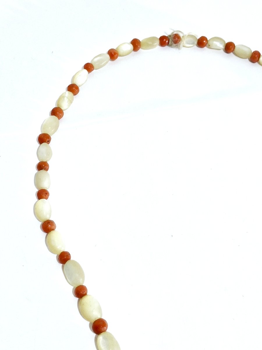 Collier Perles en nacre et corail - Castafiore