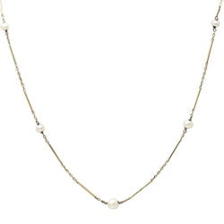 Collier Perles en or blanc - Castafiore