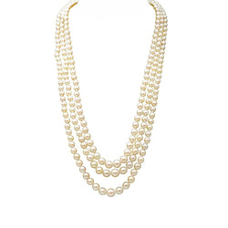 Collier Perles en or blanc - Castafiore