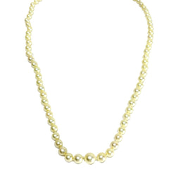 Collier Perles en or blanc et saphir - Castafiore