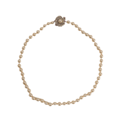 Collier Perles en or blanc, rubis et diamants - Castafiore