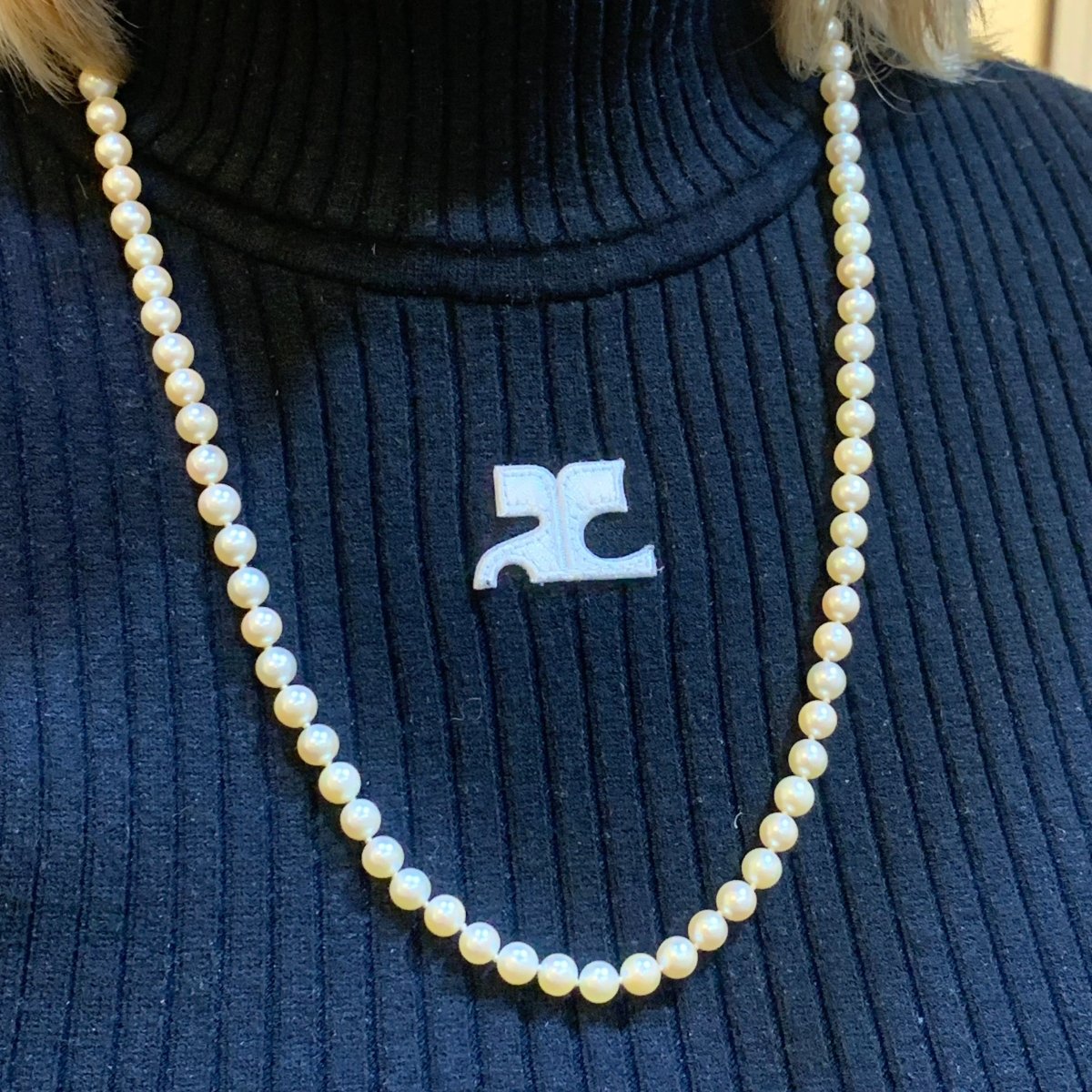 Collier Perles en or jaune - Castafiore