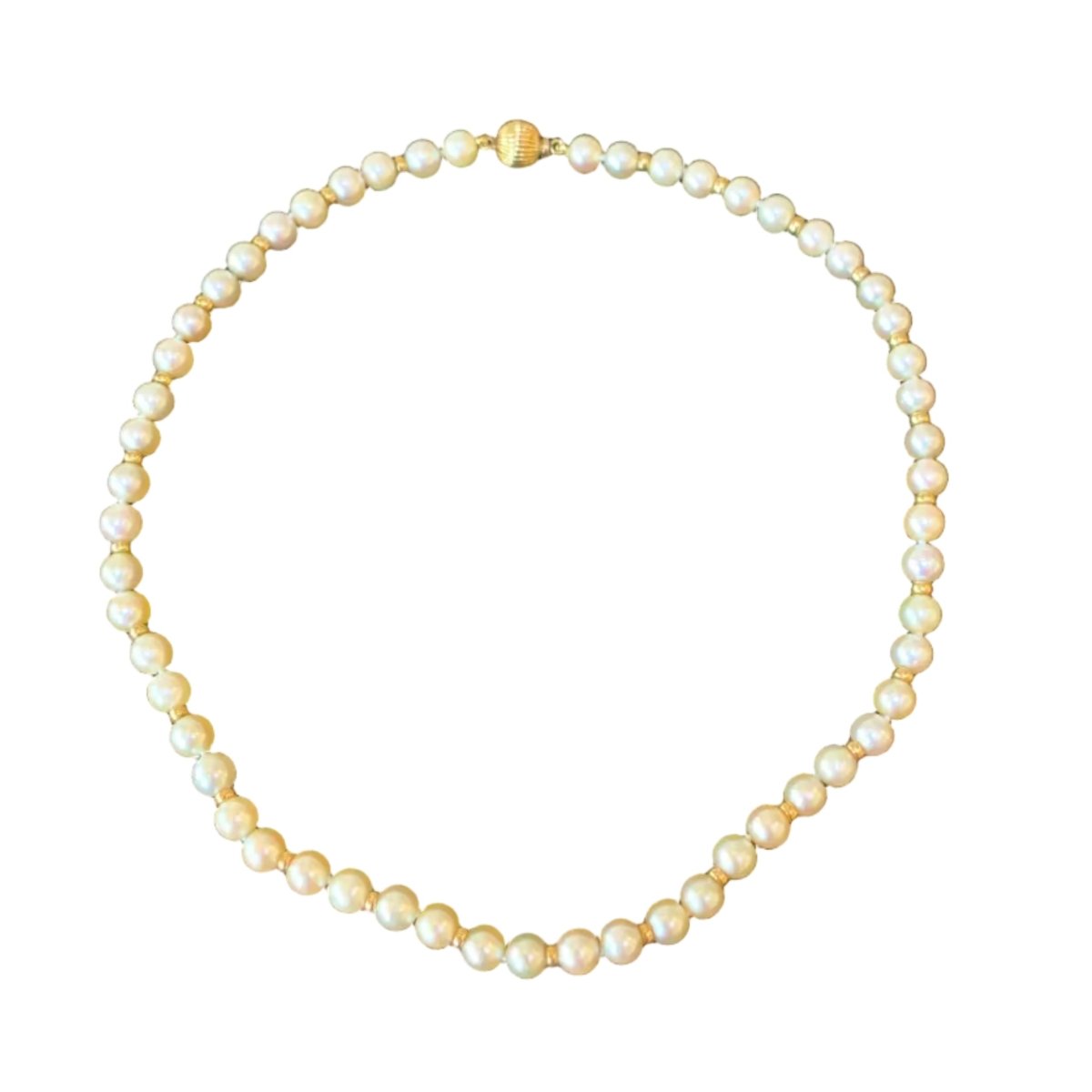 Collier Perles en or jaune - Castafiore