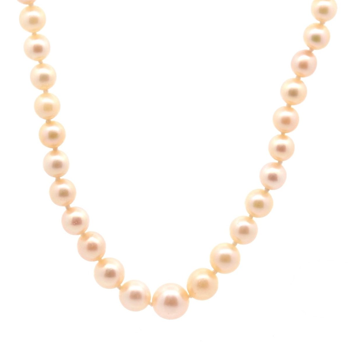 Collier perles en or jaune - Castafiore