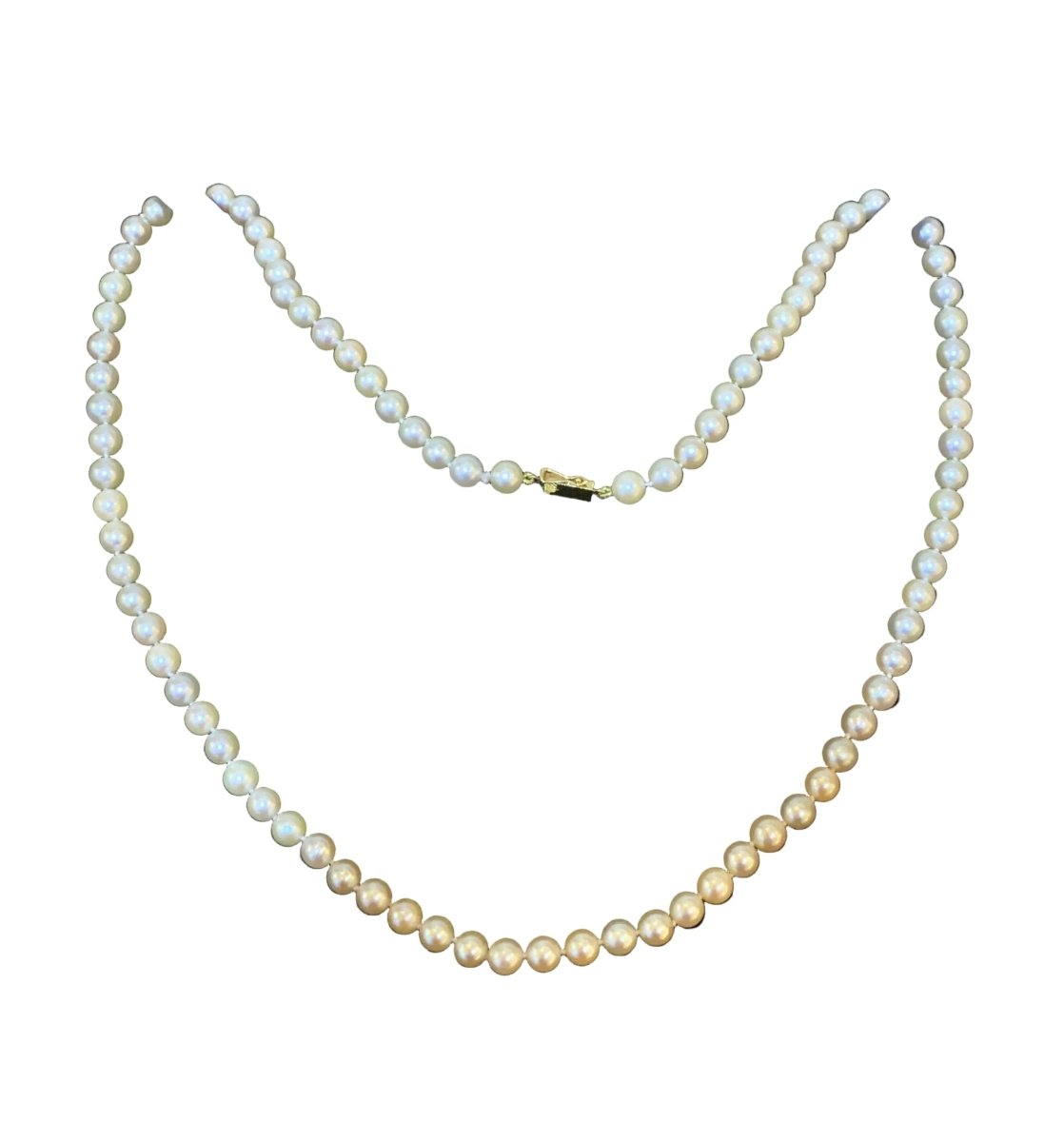 Collier Perles en or jaune - Castafiore