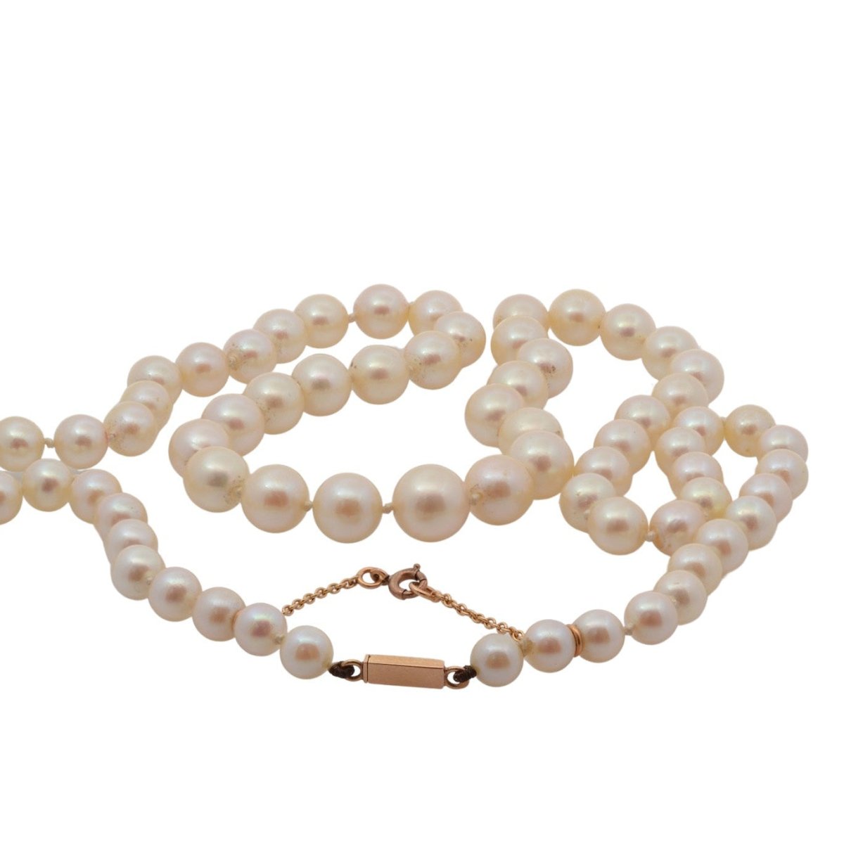 Collier Perles en or rose - Castafiore