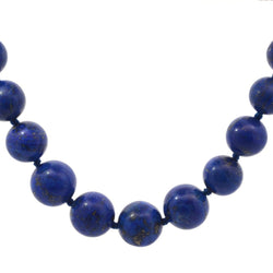 Collier Perles en perles et lapis - lazuli - Castafiore