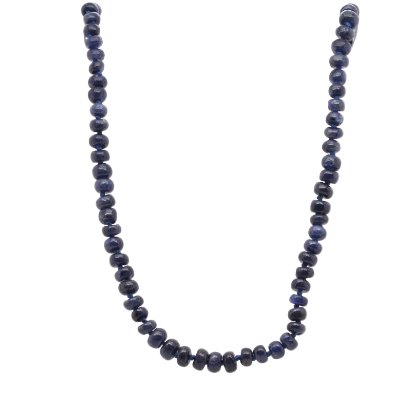 Collier perles en saphir - Castafiore