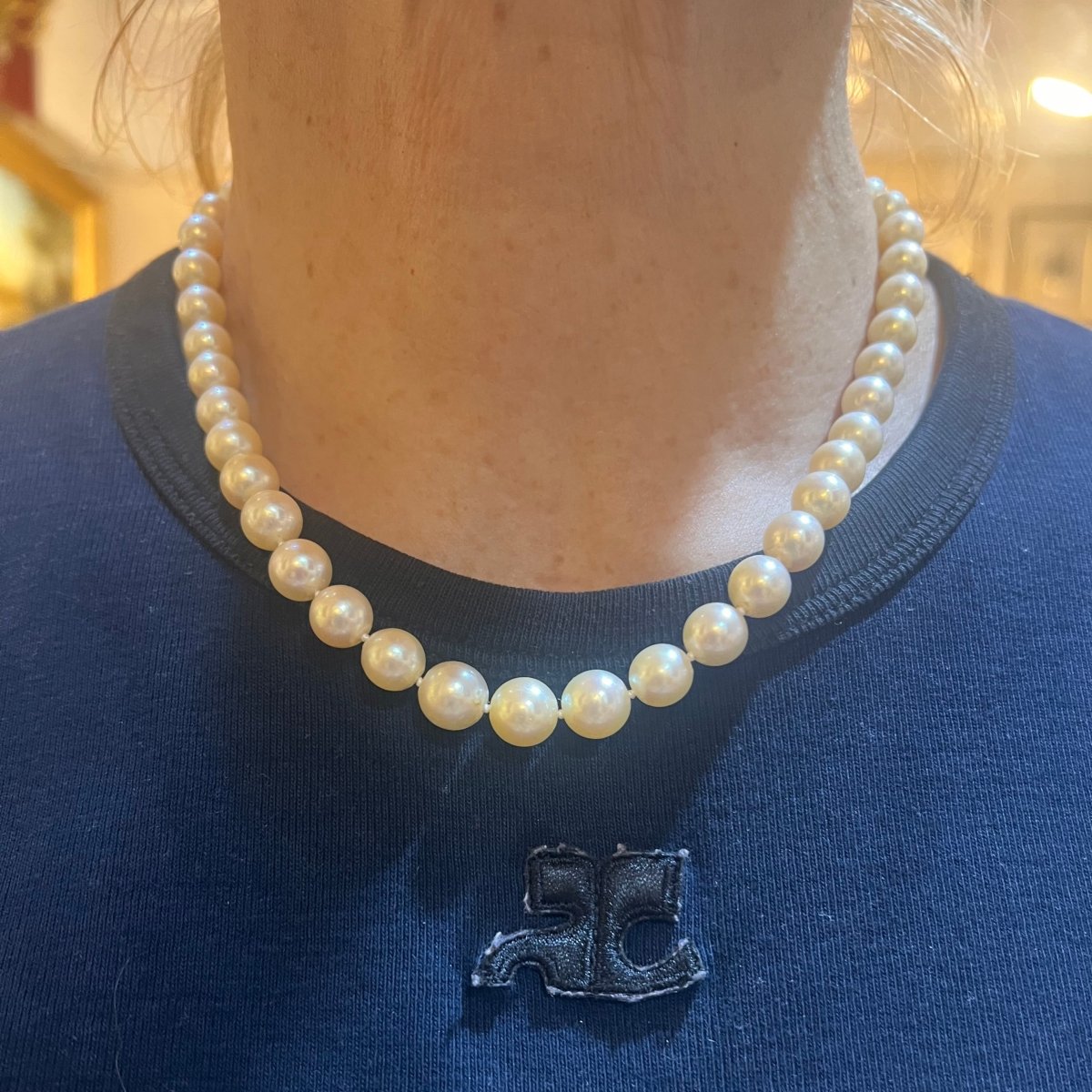 Collier Perles TECLA en or jaune - Castafiore