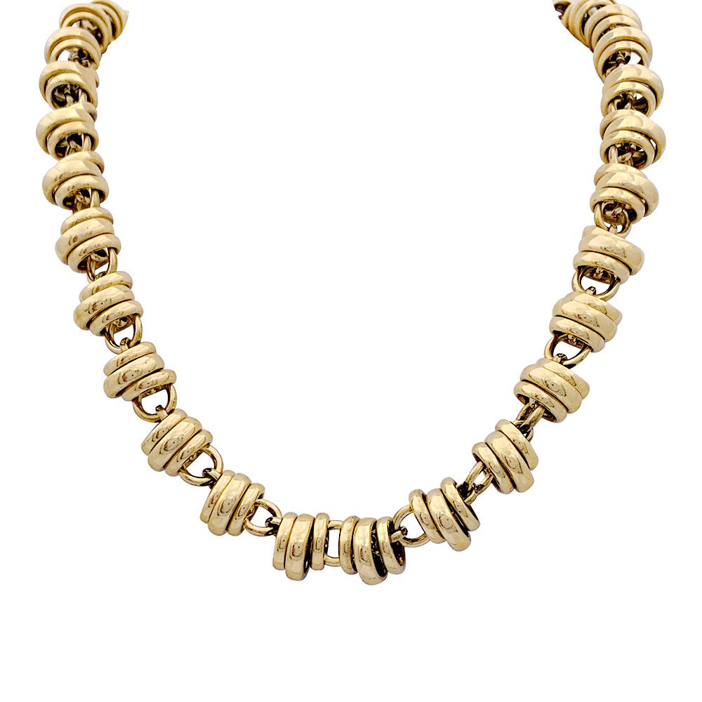 Collier POMELLATO "Mille Cercles" en or jaune - Castafiore