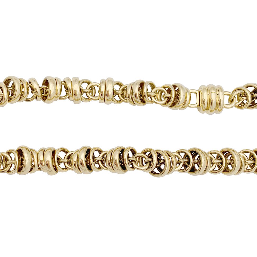 Collier POMELLATO "Mille Cercles" en or jaune - Castafiore