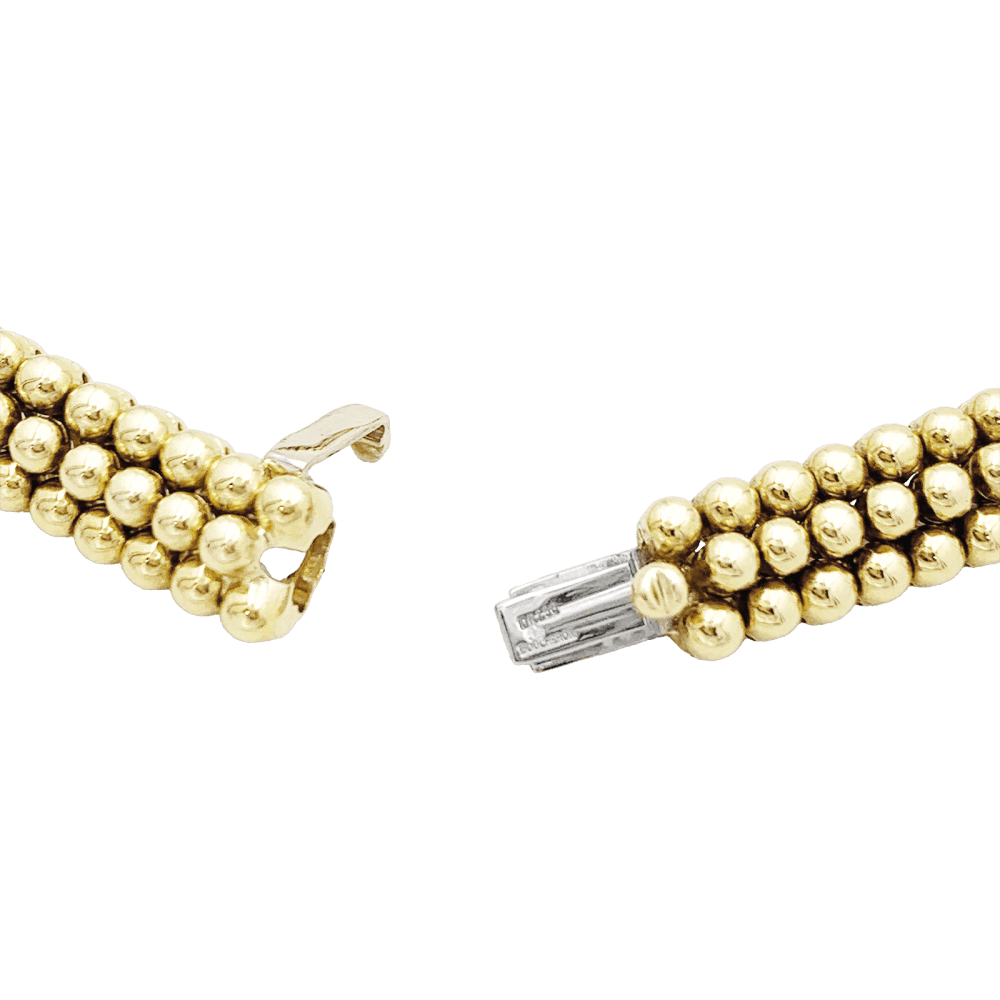 Collier Ras de Cou BOUCHERON "Grains de Raisin" en or jaune - Castafiore