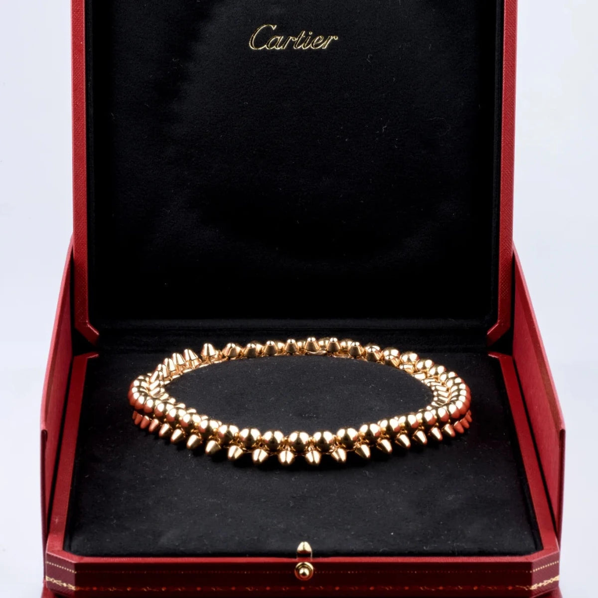 Collier Ras de Cou CARTIER "Clash" XL en or rose - Castafiore