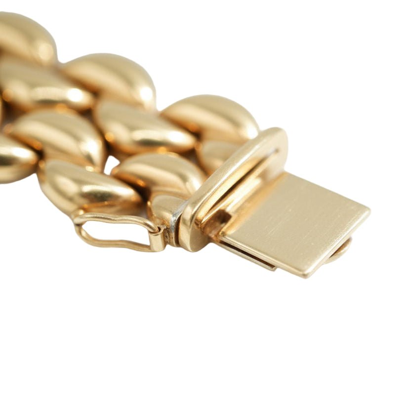 Collier Ras de Cou CARTIER "Demi - Lune en or jaune - Castafiore