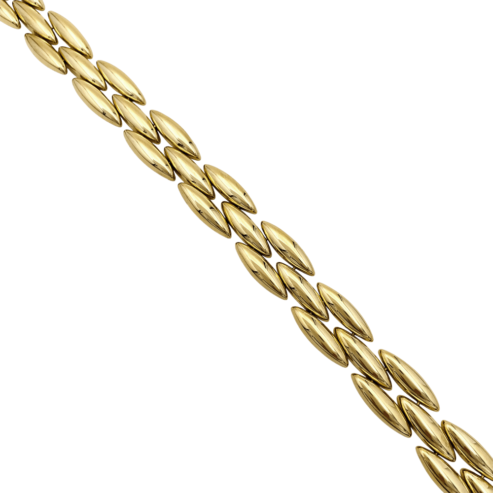 Collier Ras de Cou CARTIER "Gentiane" en or jaune - Castafiore