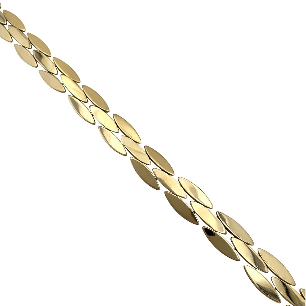 Collier Ras de Cou CARTIER "Gentiane" en or jaune - Castafiore