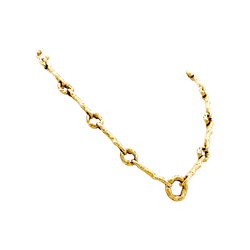 Collier Ras de Cou CHAUMET en or jaune - Castafiore