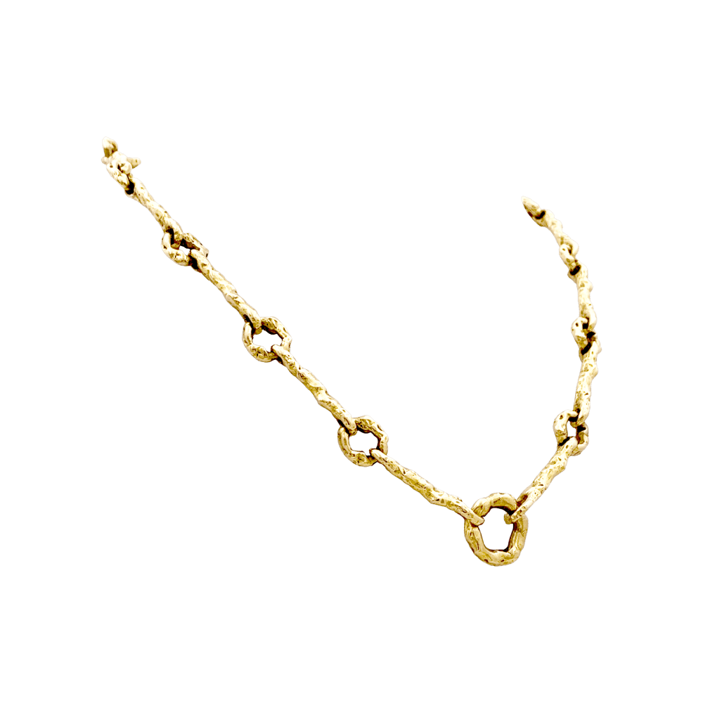 Collier Ras de Cou CHAUMET en or jaune - Castafiore